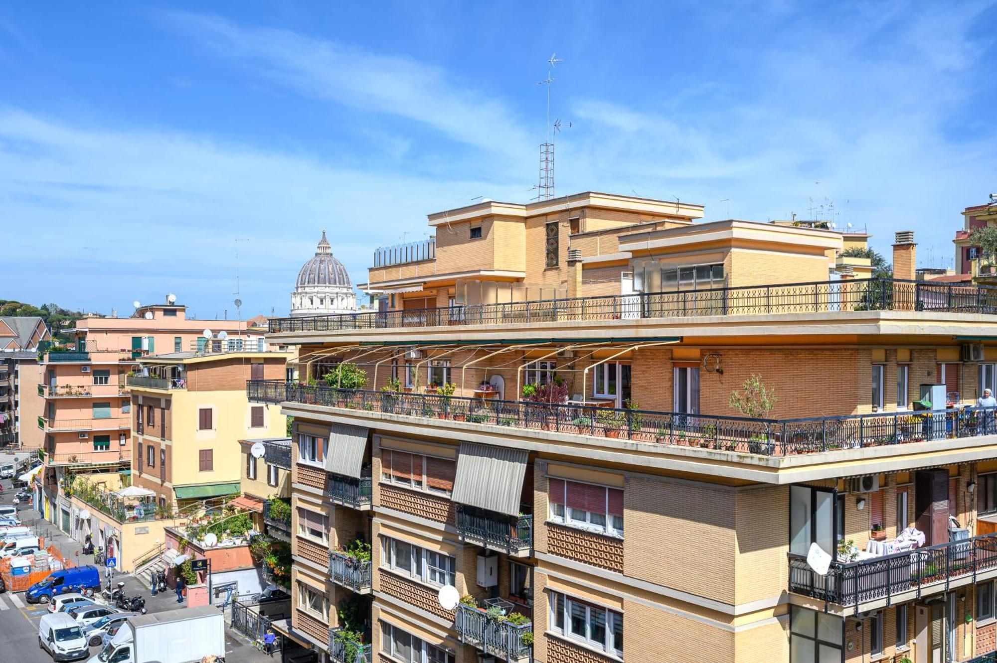 Domus Vatican View - San Pietro Rome Bagian luar foto
